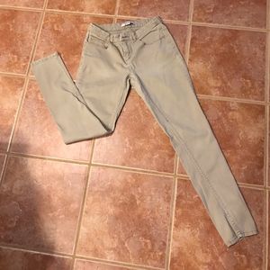 Forever 21 Tan Skinny Jeans